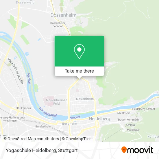 Карта Yogaschule Heidelberg