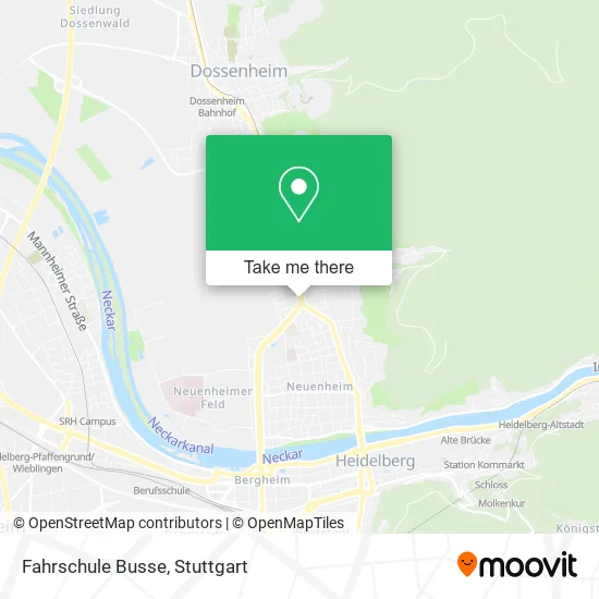 Карта Fahrschule Busse