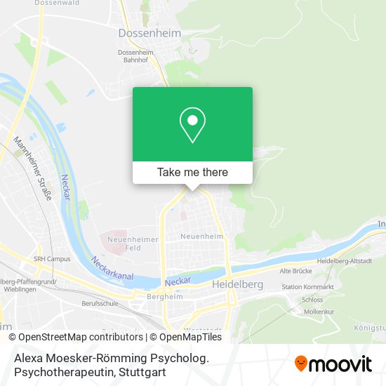 Alexa Moesker-Römming Psycholog. Psychotherapeutin map