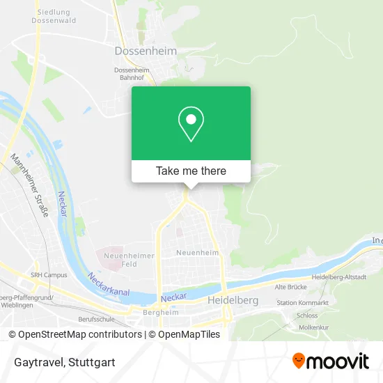 Карта Gaytravel
