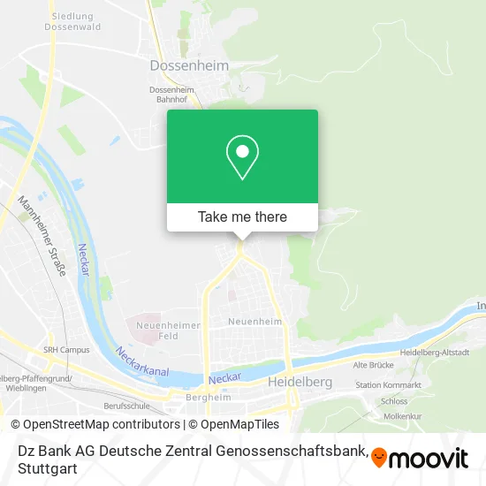 Карта Dz Bank AG Deutsche Zentral Genossenschaftsbank