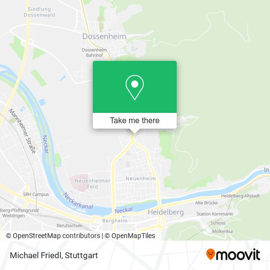 Michael Friedl map