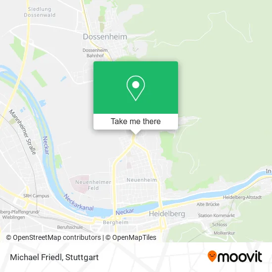 Карта Michael Friedl