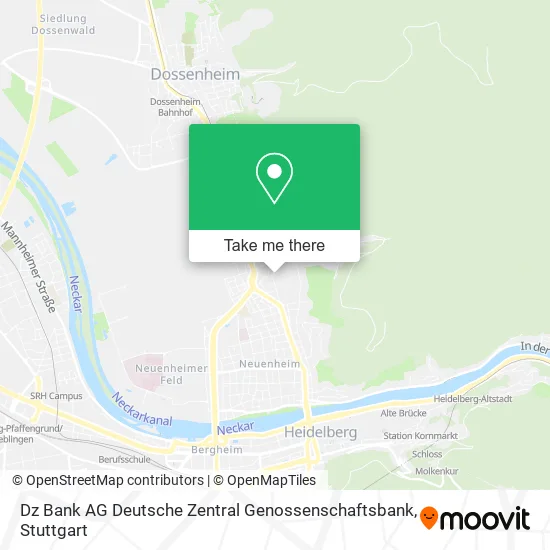 Карта Dz Bank AG Deutsche Zentral Genossenschaftsbank