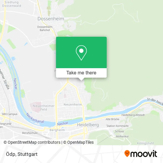 Карта Ödp