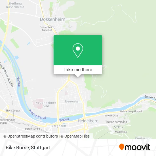Карта Bike Börse