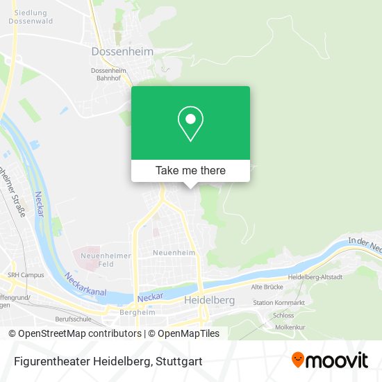 Figurentheater Heidelberg map