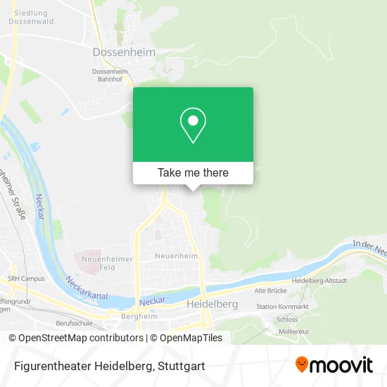 Карта Figurentheater Heidelberg