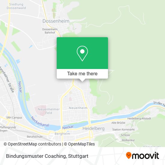Карта Bindungsmuster Coaching