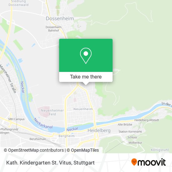 Kath. Kindergarten St. Vitus map
