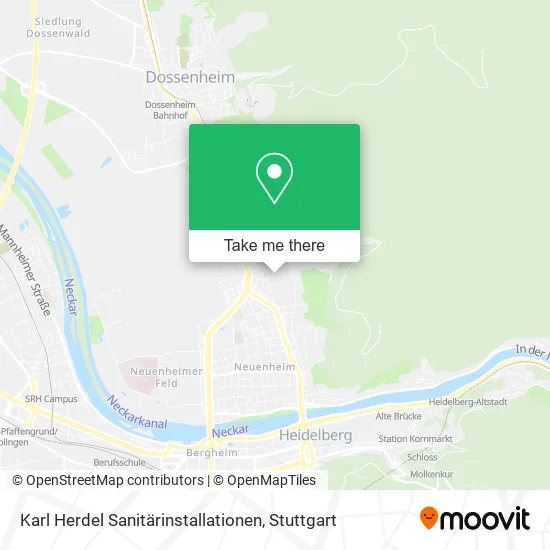 Карта Karl Herdel Sanitärinstallationen