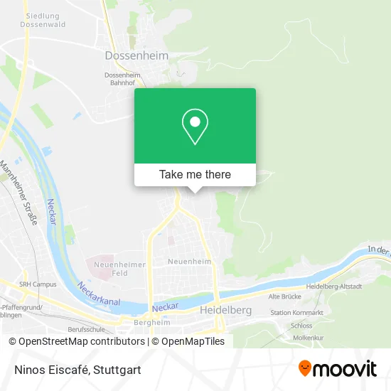 Карта Ninos Eiscafé
