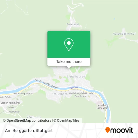 Карта Am Berggarten