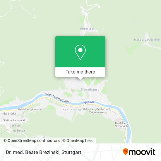 Dr. med. Beate Brezinski map