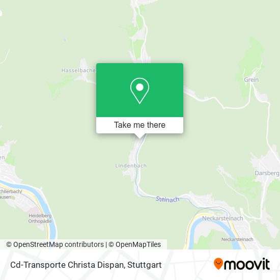 Cd-Transporte Christa Dispan map