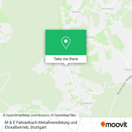 M & E Fahrenbach Metallveredelung und Eloxalbetrieb map