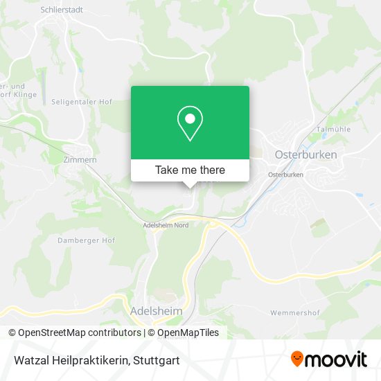 Карта Watzal Heilpraktikerin