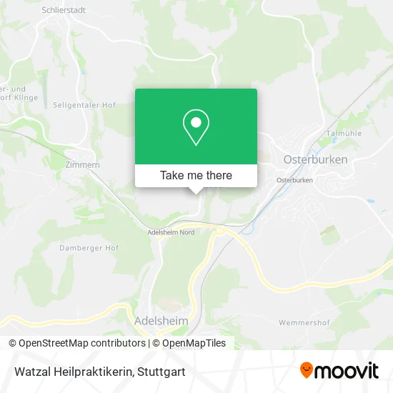 Карта Watzal Heilpraktikerin
