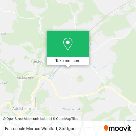Fahrschule Marcus Wohlfart map
