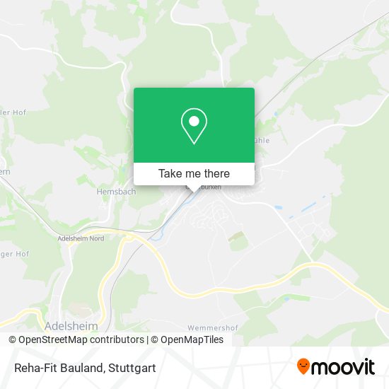 Reha-Fit Bauland map