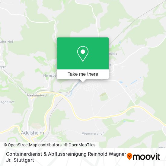 Containerdienst & Abflussreinigung Reinhold Wagner Jr. map
