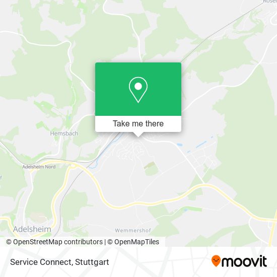 Карта Service Connect