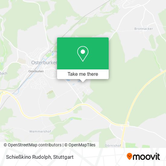 Schießkino Rudolph map