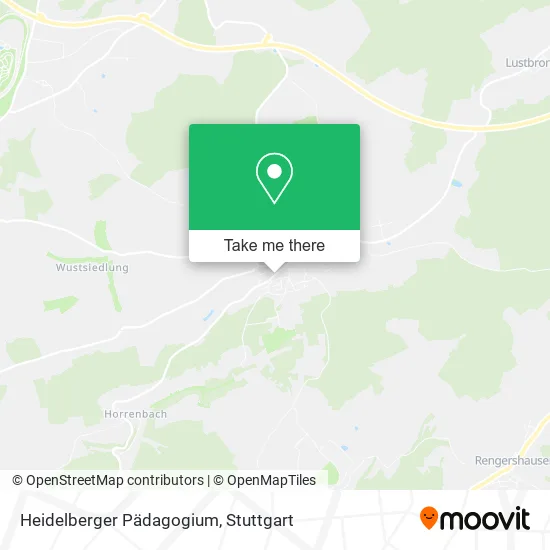 Карта Heidelberger Pädagogium