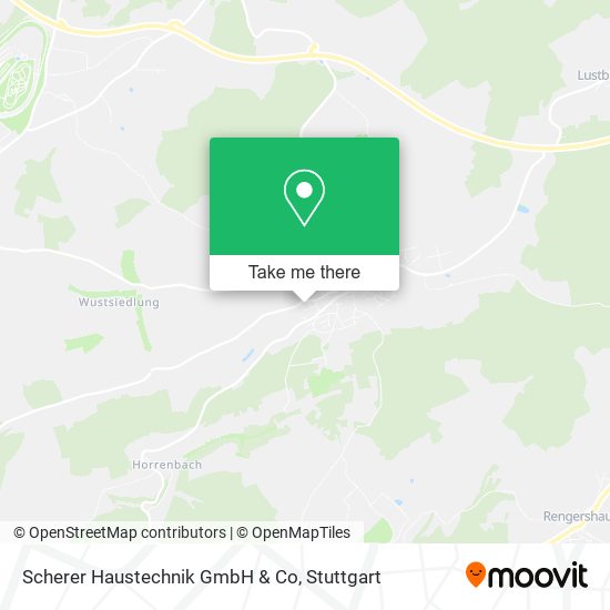 Scherer Haustechnik GmbH & Co map