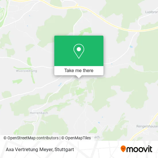 Карта Axa Vertretung Meyer