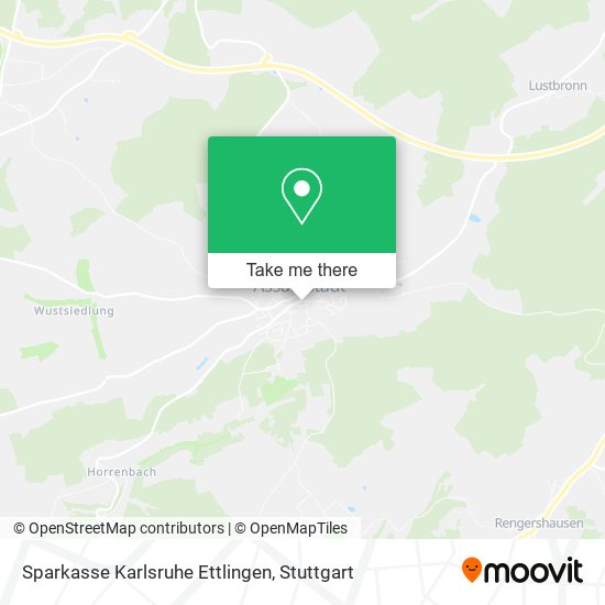 Sparkasse Karlsruhe Ettlingen map