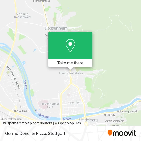 Карта Germo Döner & Pizza