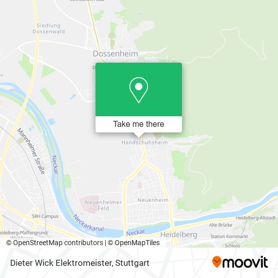 Dieter Wick Elektromeister map