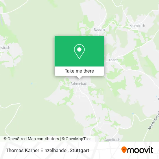 Карта Thomas Karner Einzelhandel