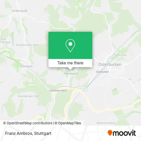 Карта Franz Ambros