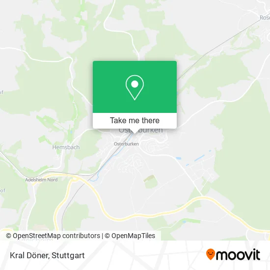 Карта Kral Döner
