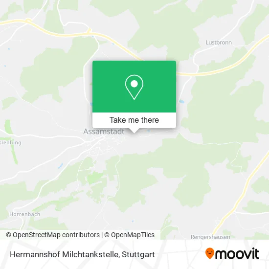 Карта Hermannshof Milchtankstelle
