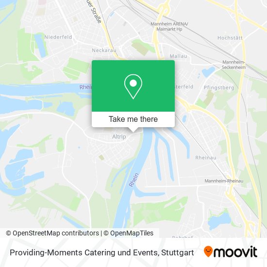 Карта Providing-Moments Catering und Events