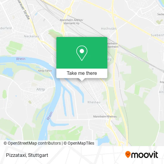 Карта Pizzataxi