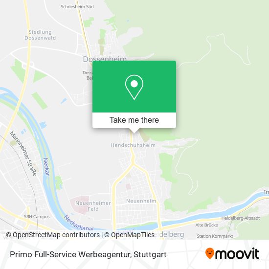 Карта Primo Full-Service Werbeagentur