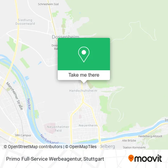 Карта Primo Full-Service Werbeagentur