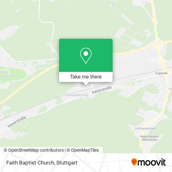 Faith Baptist Church map