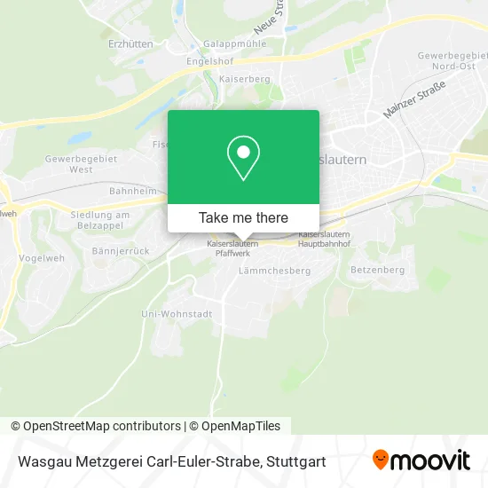 Карта Wasgau Metzgerei Carl-Euler-Strabe