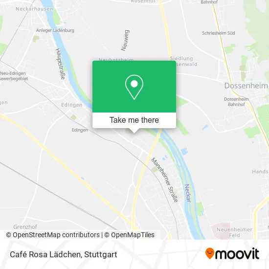 Карта Café Rosa Lädchen