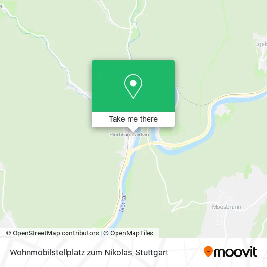 Карта Wohnmobilstellplatz zum Nikolas