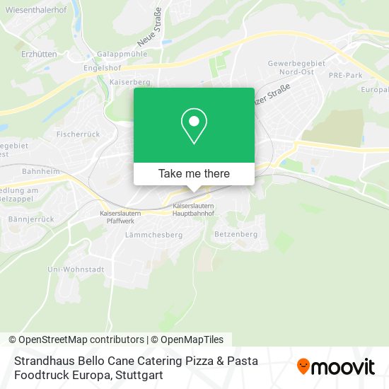 Strandhaus Bello Cane Catering Pizza & Pasta Foodtruck Europa map