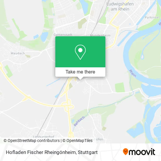 Карта Hofladen Fischer Rheingönheim