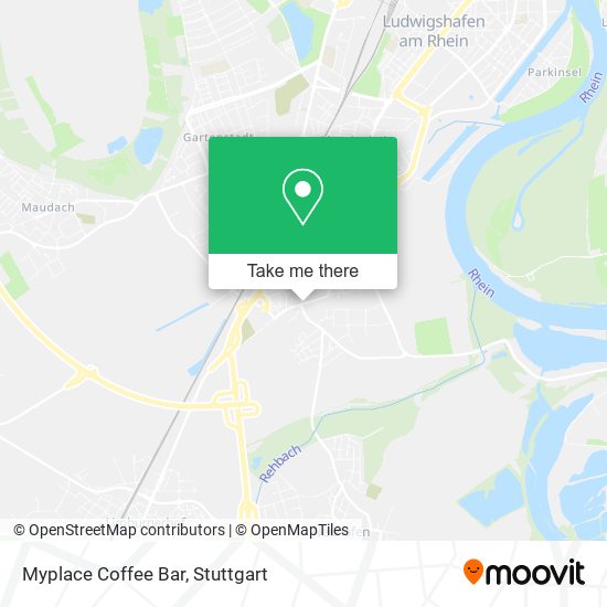 Myplace Coffee Bar map