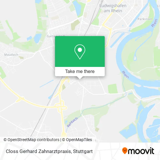 Карта Closs Gerhard Zahnarztpraxis