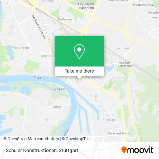 Карта Schuler Konstruktionen
